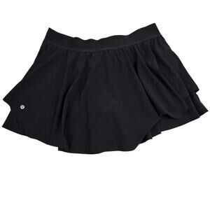 Lululemon Black Layered Skort Size 14